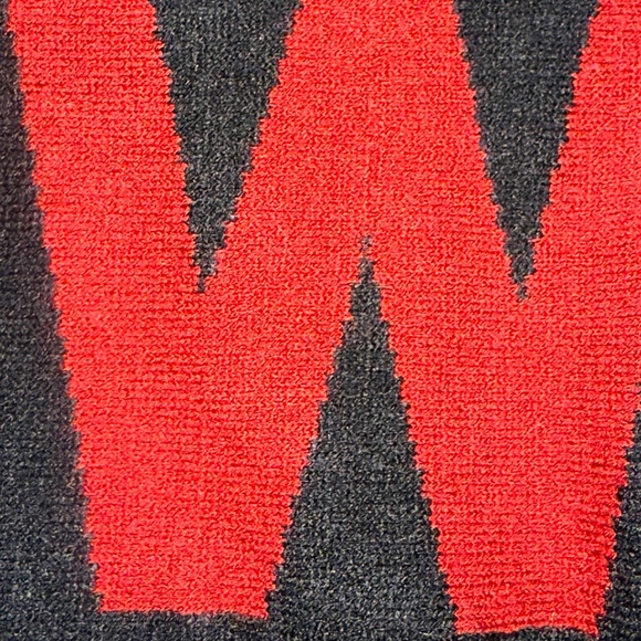 Harry Potter Hogwarts Crest Knit Scarf with Tassels - Picture 9 of 12